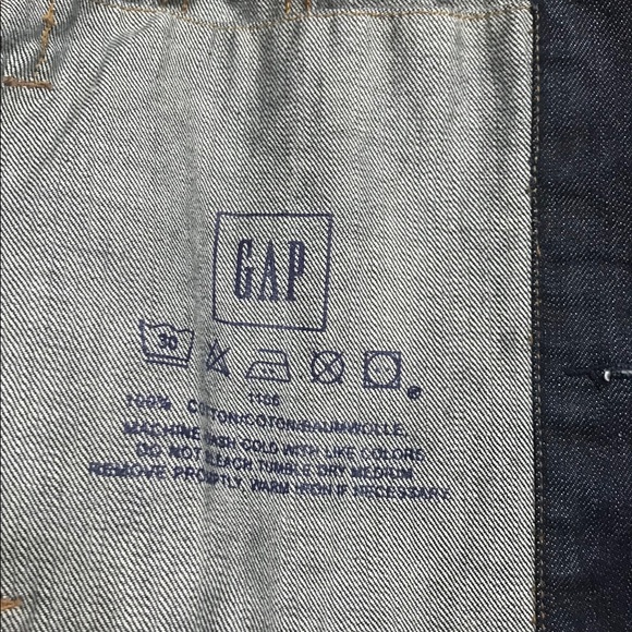 GAP BLUE JEAN JACKET - Picture 6 of 6